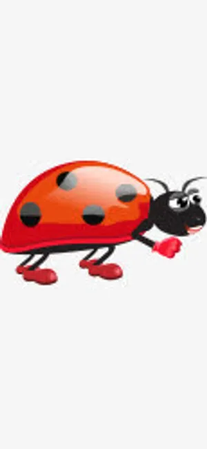 矢量春天甲壳虫免抠