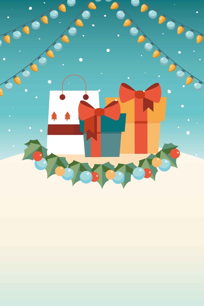 卡通圣诞节可爱宣传推广高清