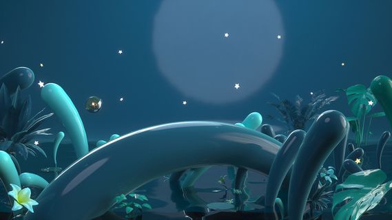 C4D，手绘，卡通，插画高清