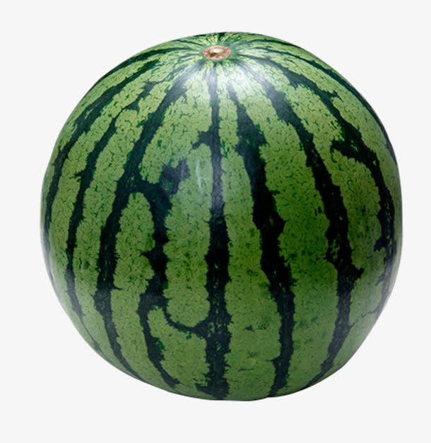 条纹西瓜免抠