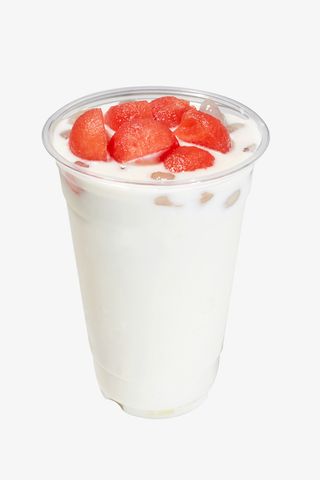 榴椰乐果冰奶茶免抠