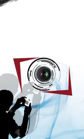 指尖上的手机拍摄海报背景素材高清