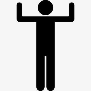 肌肉的轮廓图标免抠