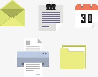 计划进程素材免抠