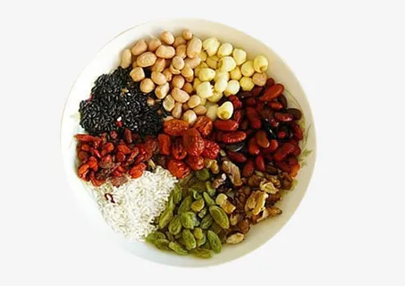 腊八粥配材免抠