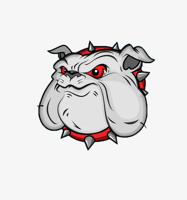 斗牛犬头像免抠