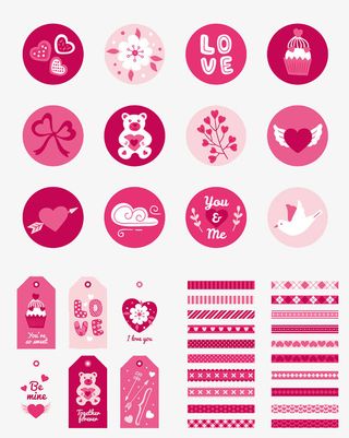 520爱心浪漫图标免抠