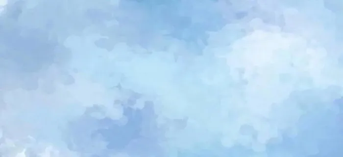 蓝色天空手绘背景高清