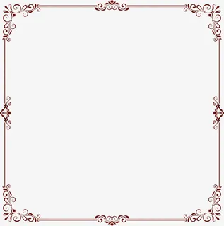 复古边框装饰免抠