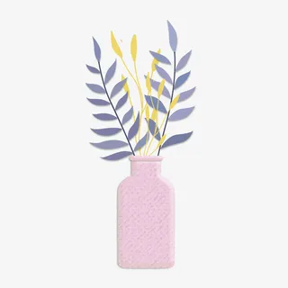 春天盆栽手绘植物小清新元素免抠手绘/卡通手绘元素