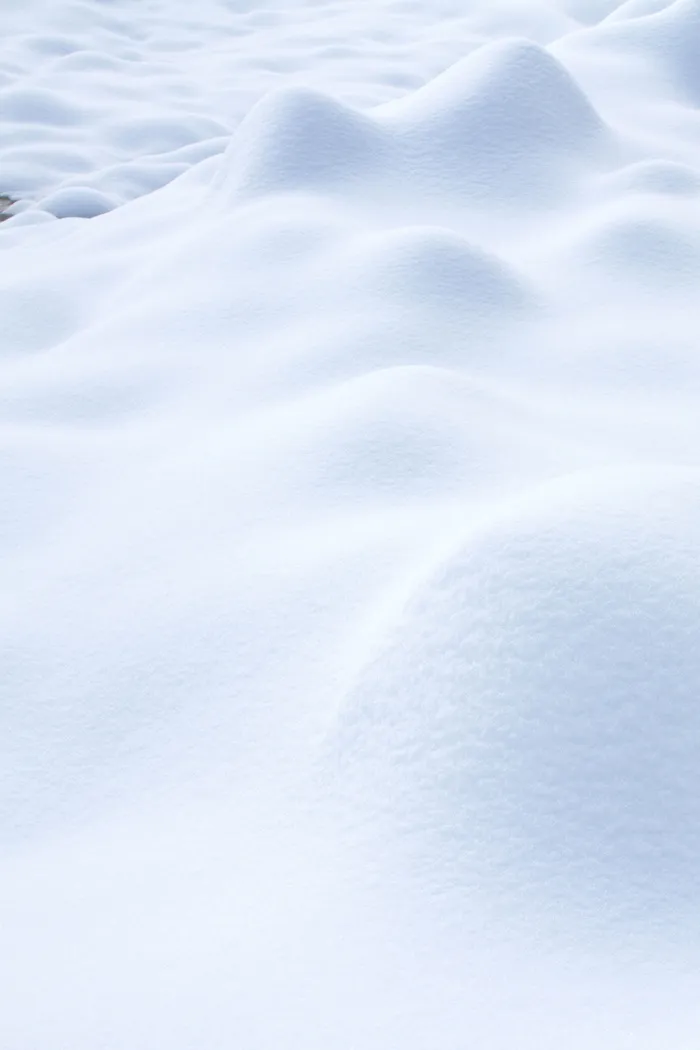 白茫茫的雪地高清摄影风景背景
