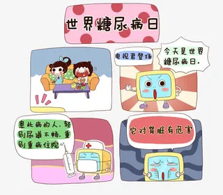 世界糖尿病日免抠