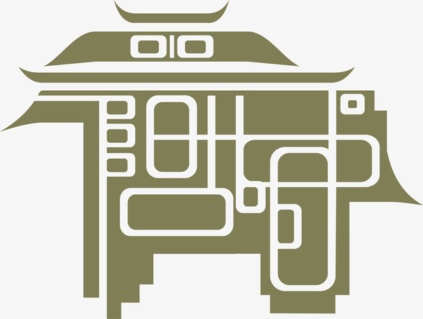 晋阳古城logo免抠