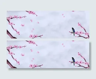 简约 淘宝全屏海报banner