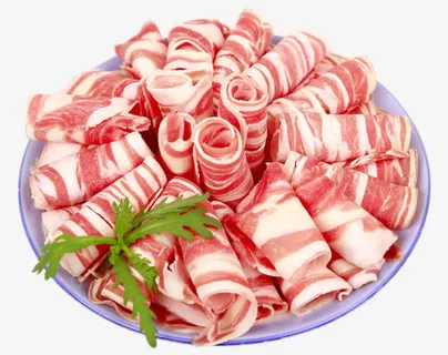 高清盘里的羊肉卷免抠