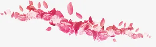 粉色花瓣免抠