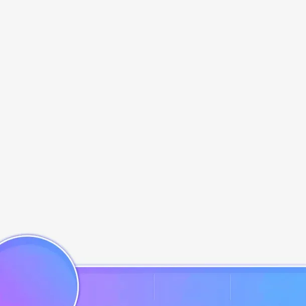 紫色主图促销框免抠