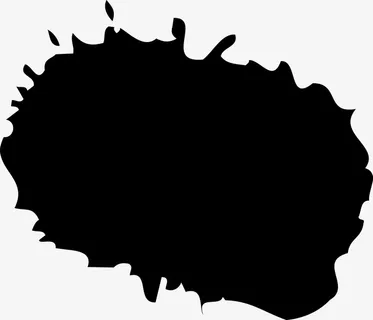 红色不规则笔刷素材图免抠