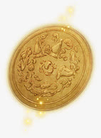 金色银币游戏图标免抠