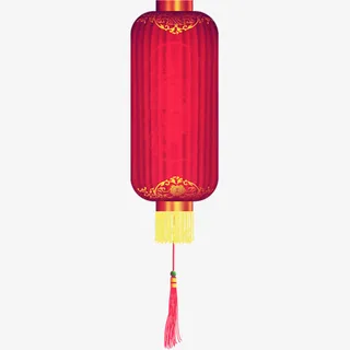 创意中国风灯笼免抠