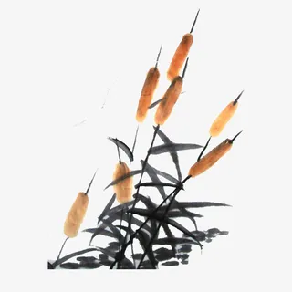 水墨画元素免抠