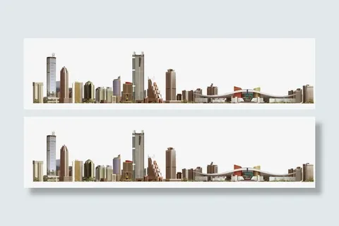 深圳标志性建筑免抠