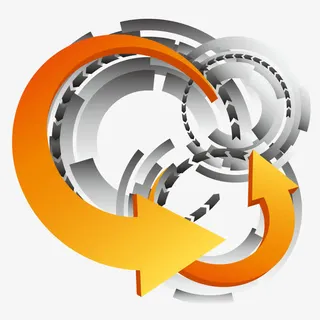 动感箭头科技背景矢量素材 动感箭头科技背景矢量素材