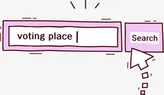 卡通搜索框免抠