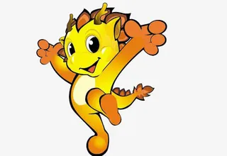 黄色的小龙人免抠