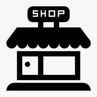 卡通买买买消费门店的PNG免抠