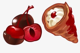 卡通甜点免抠