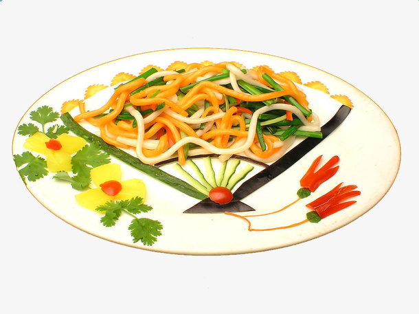 炒鱼丝免抠