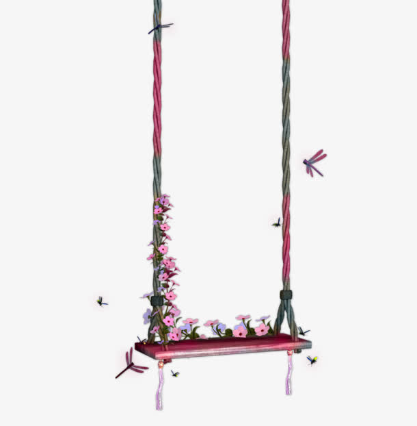 荡秋千png素材免抠