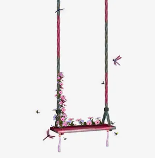 荡秋千png素材免抠