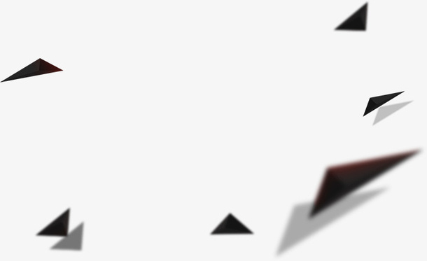 漂浮元素三角免抠