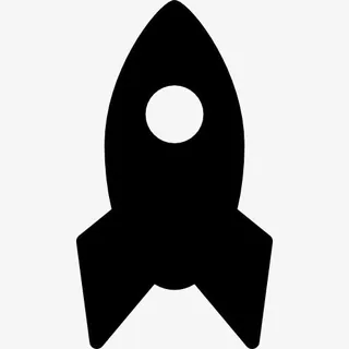 火箭充满了太空船图标免抠