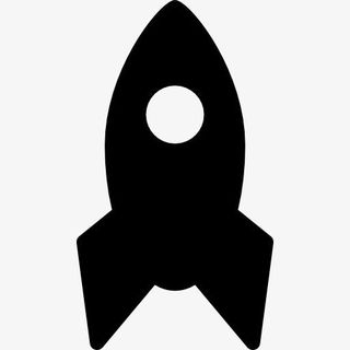 火箭充满了太空船图标免抠