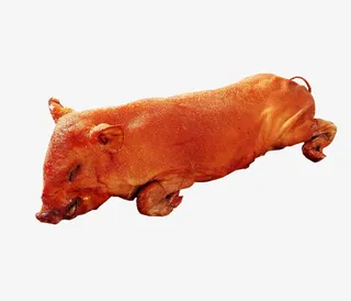 炭烧乳猪免抠