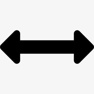 水平调整大小选项图标免抠