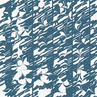 蓝色不规则图案免抠