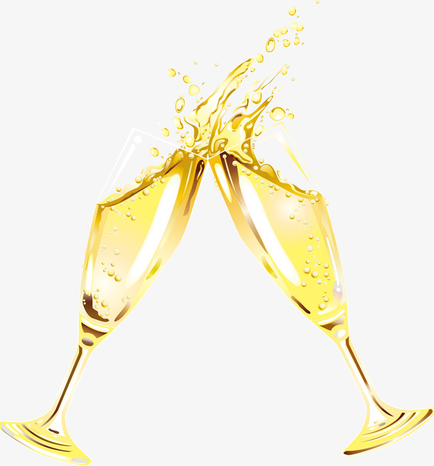 香槟酒高端洋酒碰杯免抠