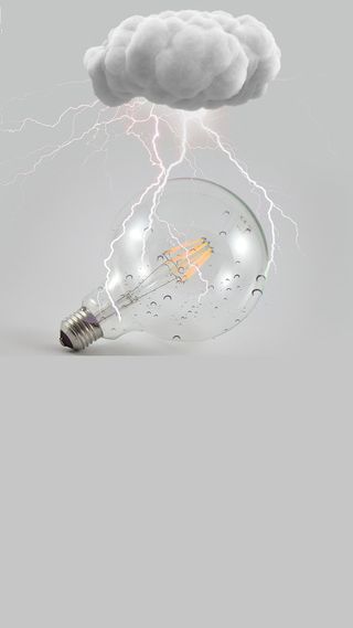 科技发明闪电H5背景高清