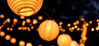 天灯背景图高清