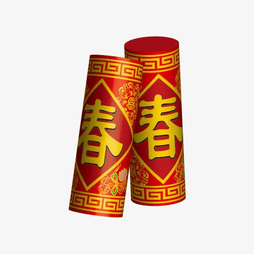 春节爆竹图标免抠