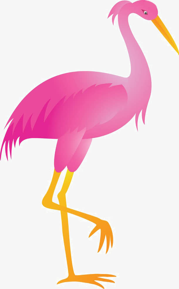 卡通仙鹤素材免抠