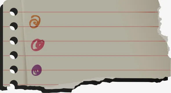 撕开的纸PNG下载免抠