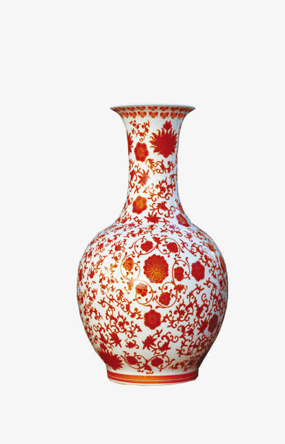 花系瓷器免抠