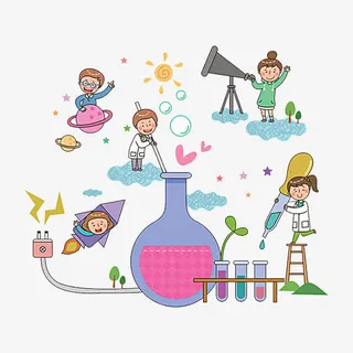 爱好文学的孩子免抠