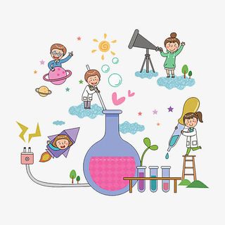 爱好文学的孩子免抠