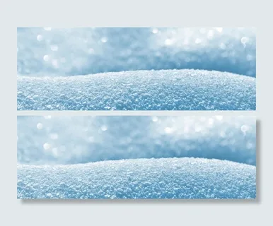 冬季梦幻雪海报banner背景高清